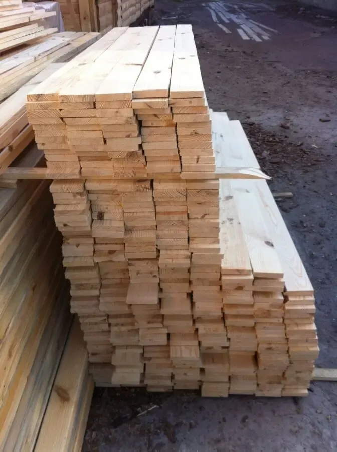 Доска сухая, строганная, калиброванная 20*200 мм, 1й сорт. 3