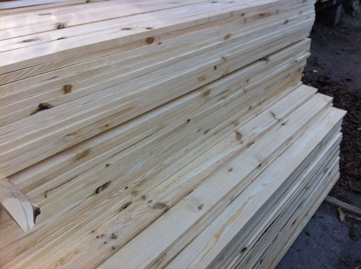 Доска сухая, строганная, калиброванная 20*180 мм, 1й сорт. 7