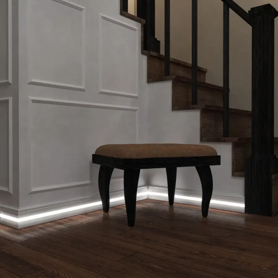 Плинтус мдф с подсветкой 16х60мм 2