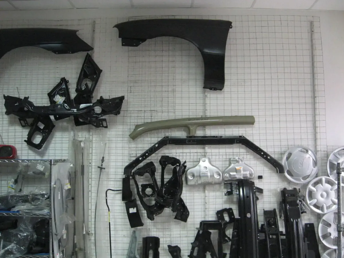 Крыло заднее Aveo х/б