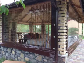 Мягкие окна из пвх для беседок