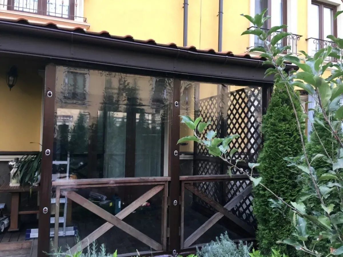 Мягкие окна для беседок и террас 3