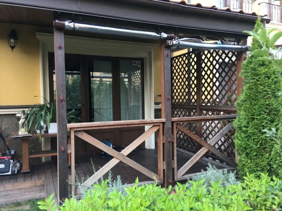 Мягкие окна для беседок и террас 2