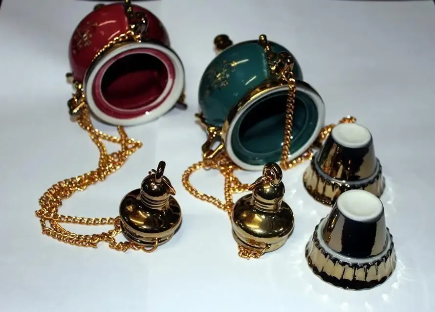 Лампада подвесная с крестом 2