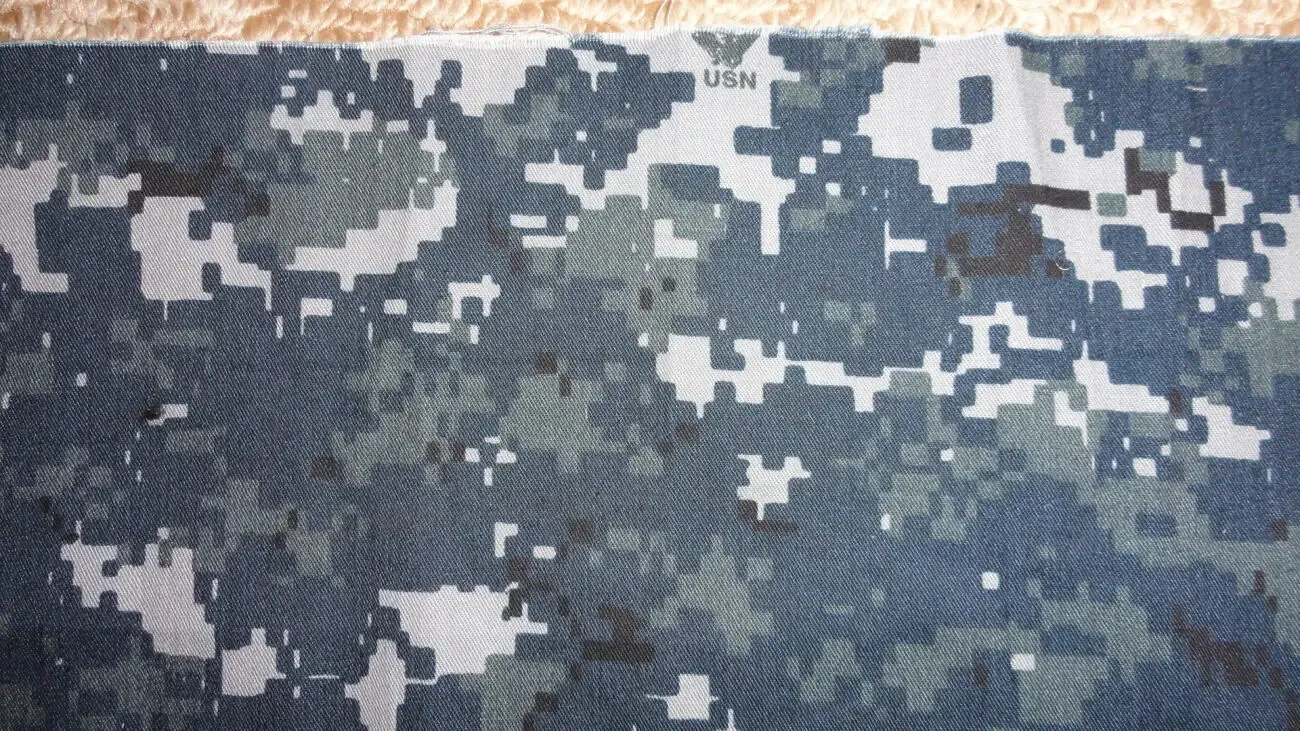 Камуфляжная ткань Marpat Navy Nyco Twill \форма  ВМФ\ 5