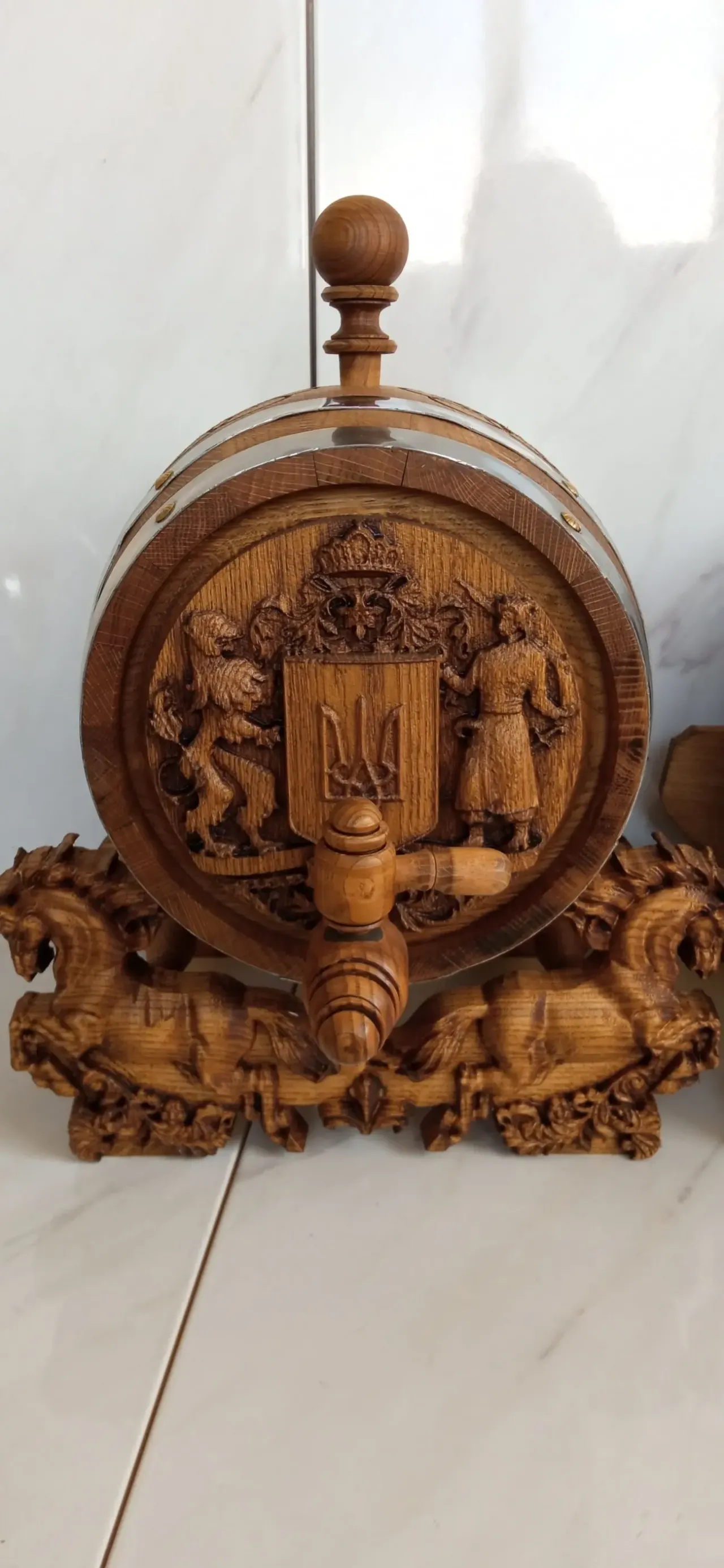 Бочка дубова 10л.