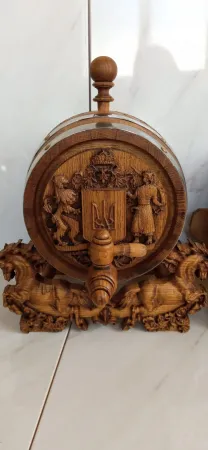 Бочка дубова 10л.