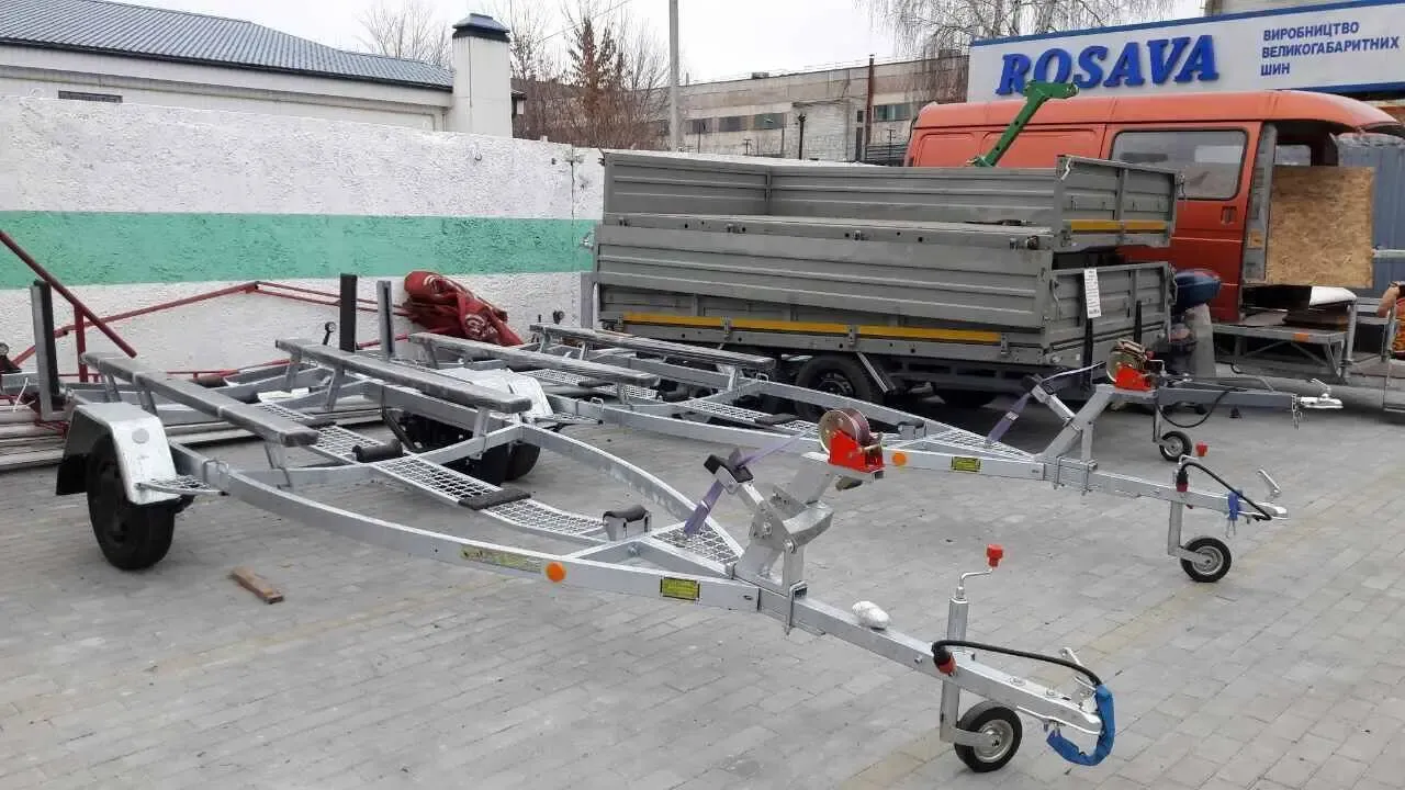 Прицеп для перевозки лодки 4