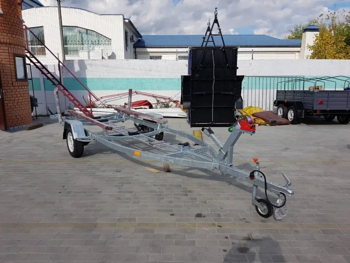 Прицеп для перевозки лодки 8
