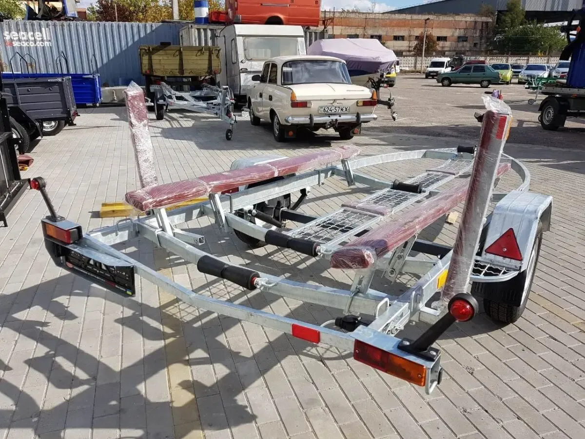 Прицеп для перевозки лодки 7