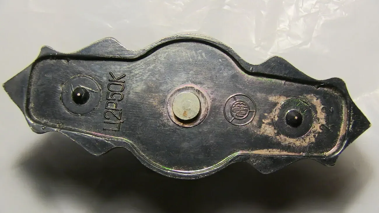 Ручка дверная, цветной металл. ссср (есть размеры в объявл.) 2