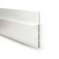 Плинтус скрытого монтажа 80мм не анодированный