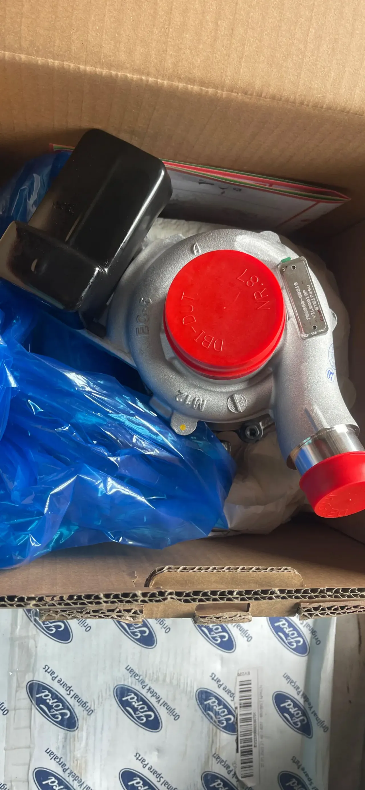 Bk2q-6k682-ga.турбина.актуатор.  форд транзит евро 5 переднепривод 6