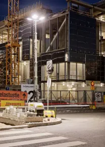 Осветительная мачта с генератором купить