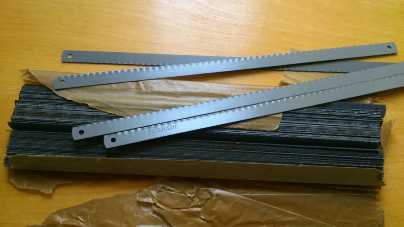 Полотно для ножовки по металлу HSS 300/24 аналог ссср