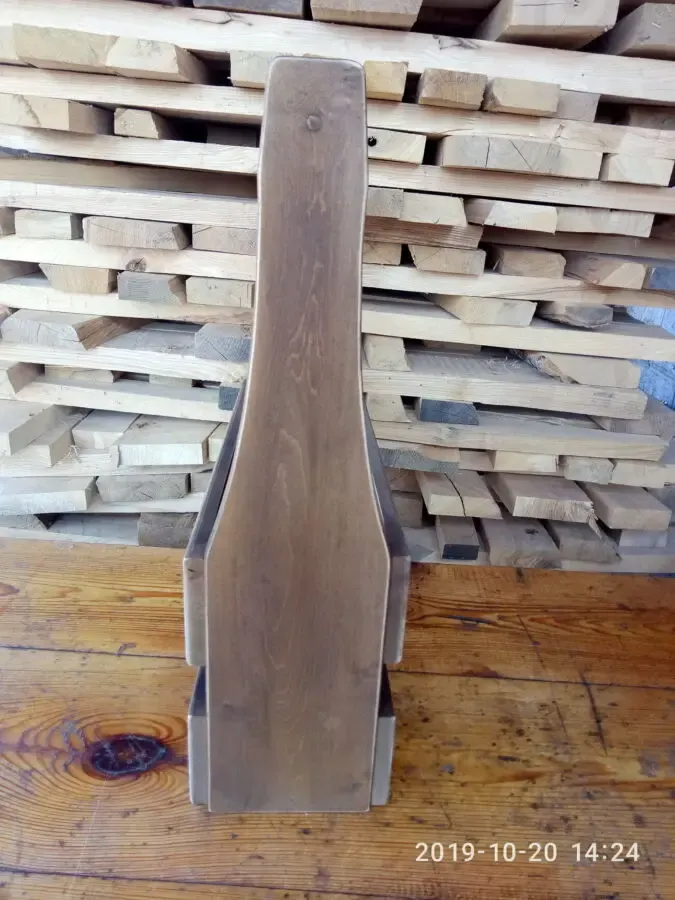 Ящик для живого пива из натурального дерева. 3