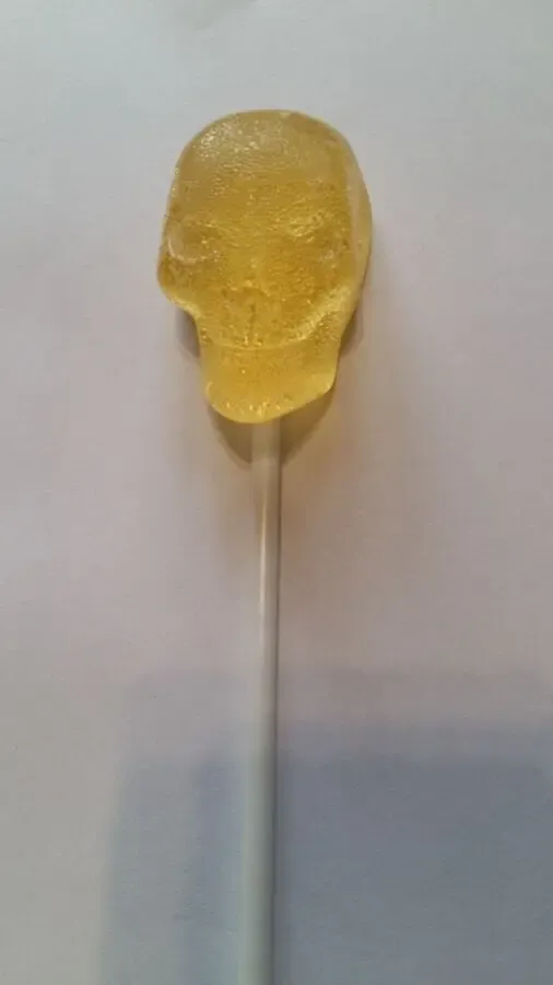 Леденцы фигурные на палочке Череп (Хеллоуин) 2