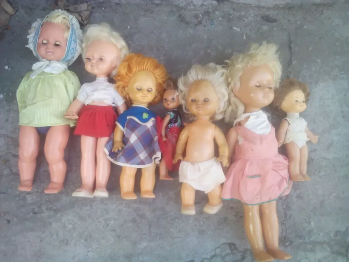 Коллекция, мегалот кукол (куклы) СССР. 1970 г. 3
