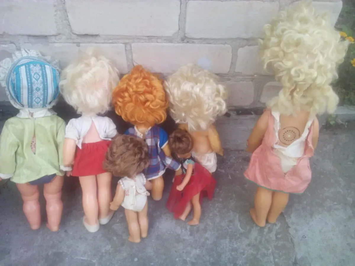 Коллекция, мегалот кукол (куклы) СССР. 1970 г. 8