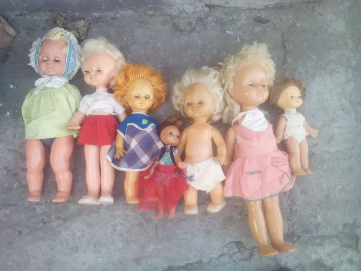 Коллекция, мегалот кукол (куклы) СССР. 1970 г. 4