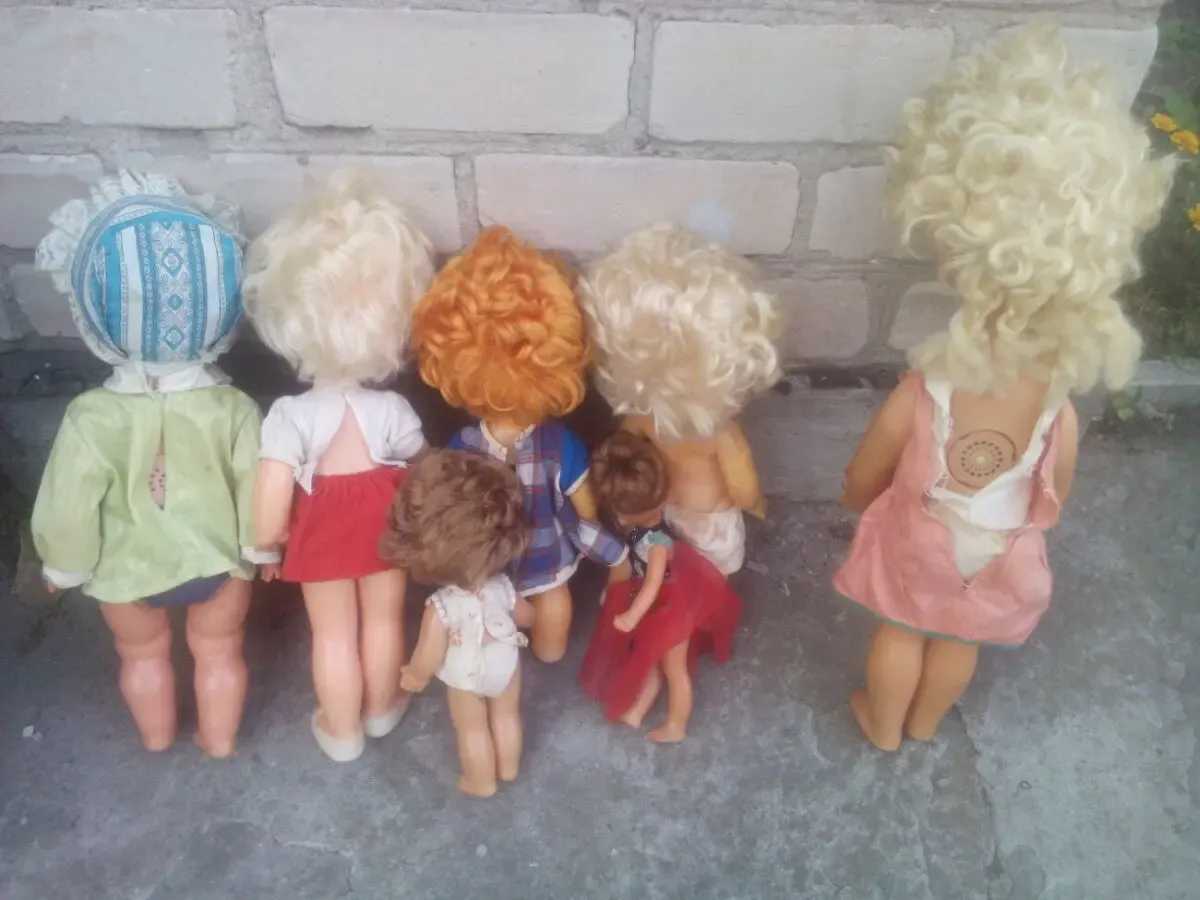 Коллекция, мегалот кукол (куклы) СССР. 1970 г. 7