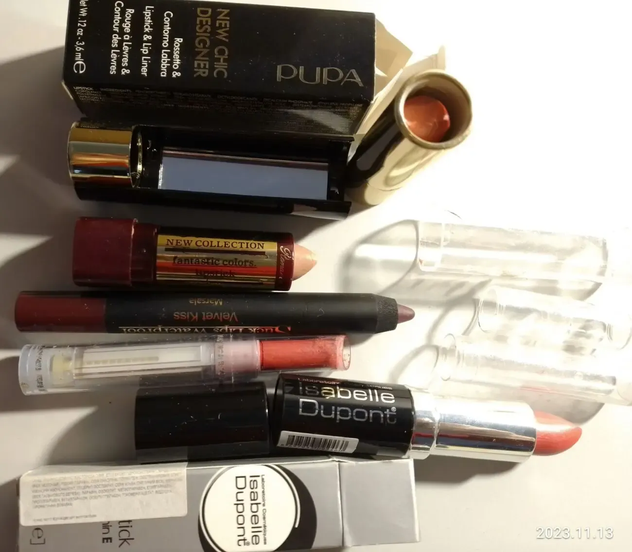 Помада для губ карандаш марсала, стойкая, матовая, фиолетово розовая