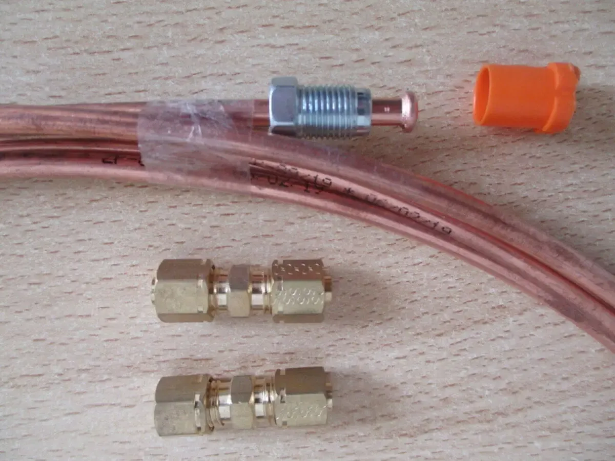 Трубка гидравлическая длинная для Citroen C5 X7. Ремкомплект. 3