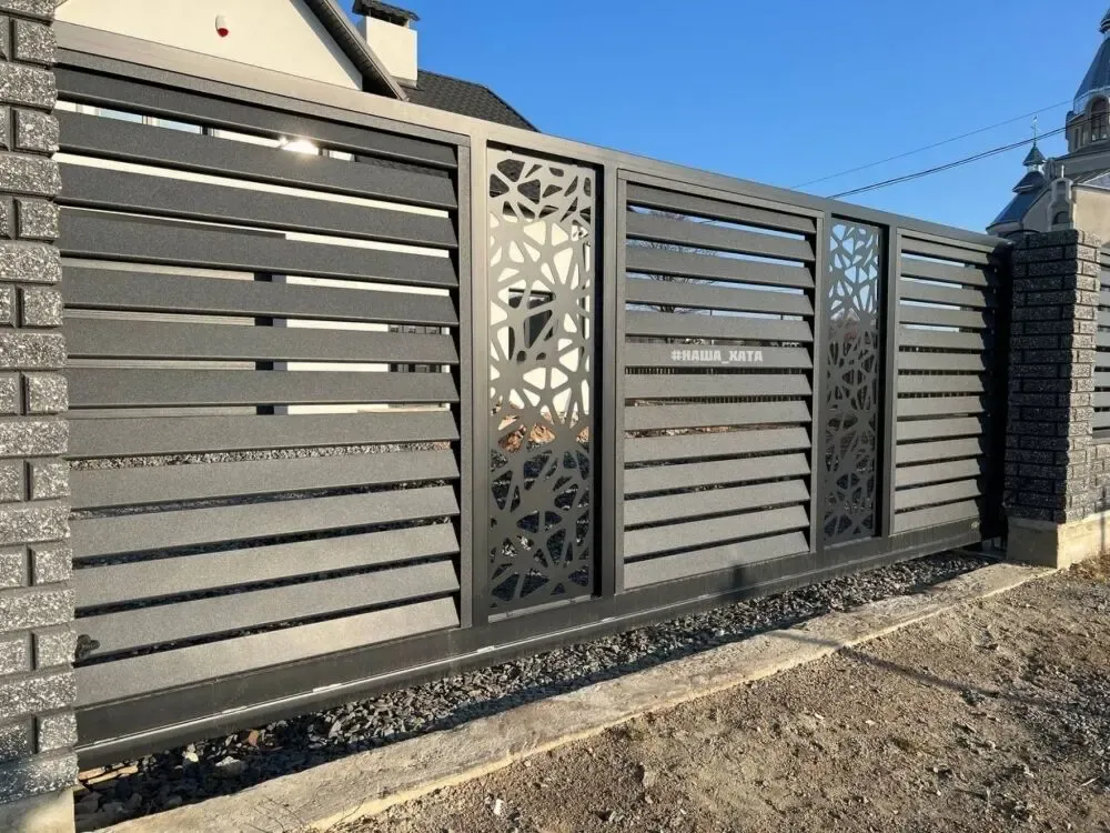 Ворота під замовлення, хвіртка, паркан. Замовити ворота у виробника 2