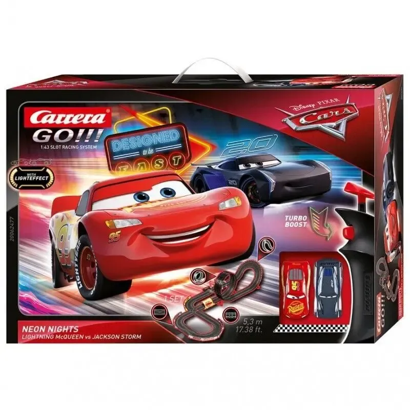 Автотрек Carrera Go Disney Pixar Cars Neon nights трек для машинок