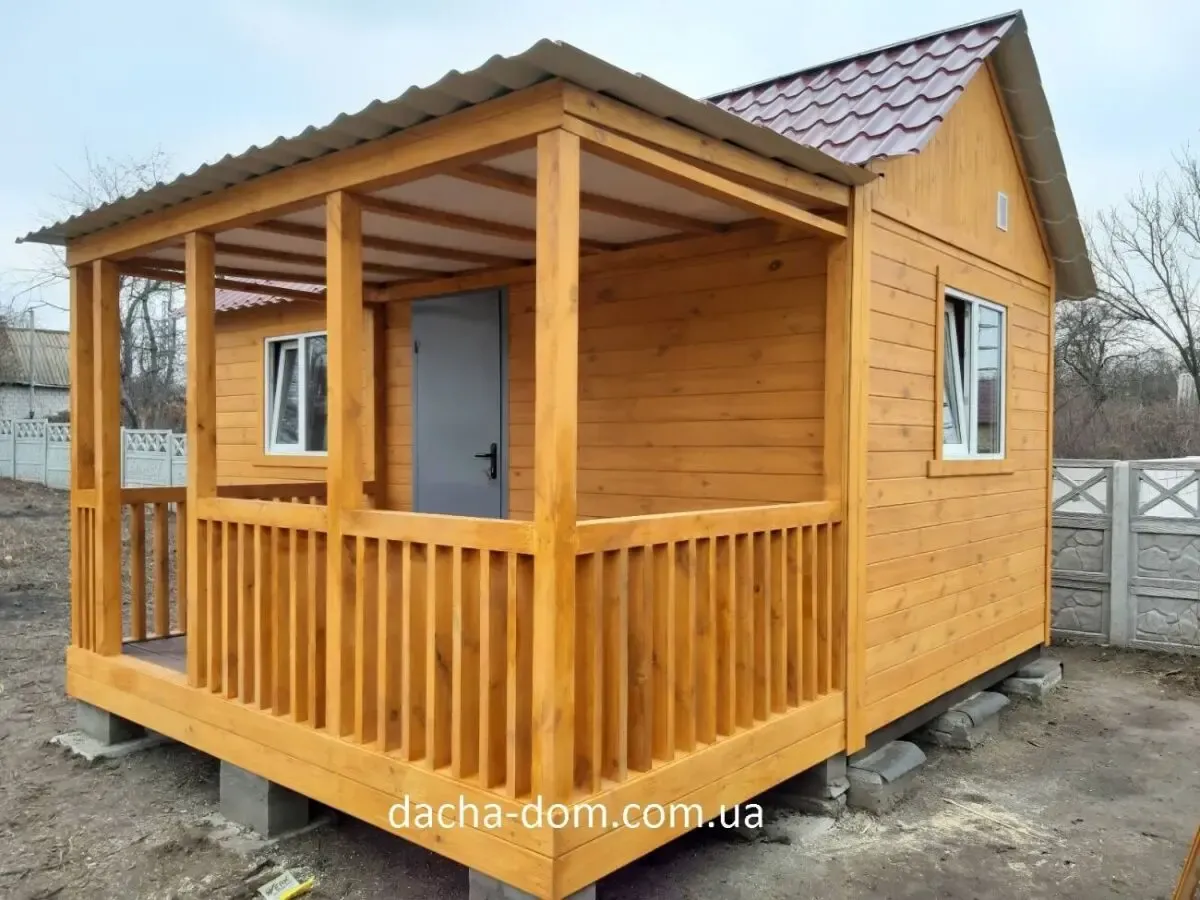 Дачный дом , каркасный, садовый. Реальные цены 8