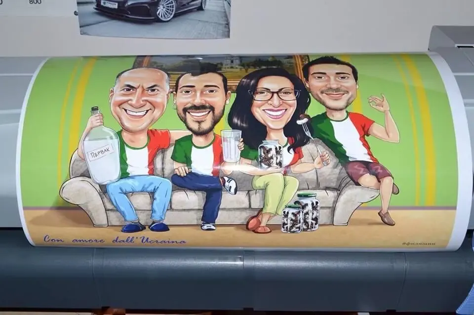 Печать чашке латте, футболке, холсте, фото магните, метро Минская 5