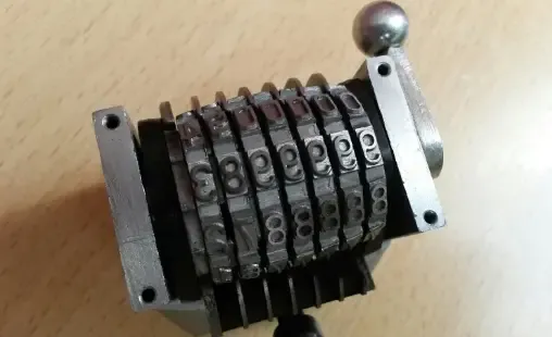 Нумерационная головка (бочковая) Morgana FSN 16,7