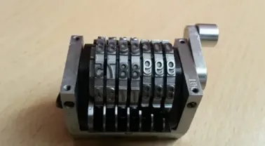 Нумерационная головка (прямая) Morgana FSN 16,7"