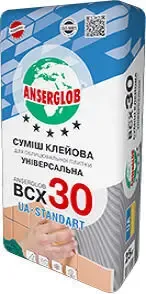 ANSERGLOB ВСХ-30 клей, 25 кг