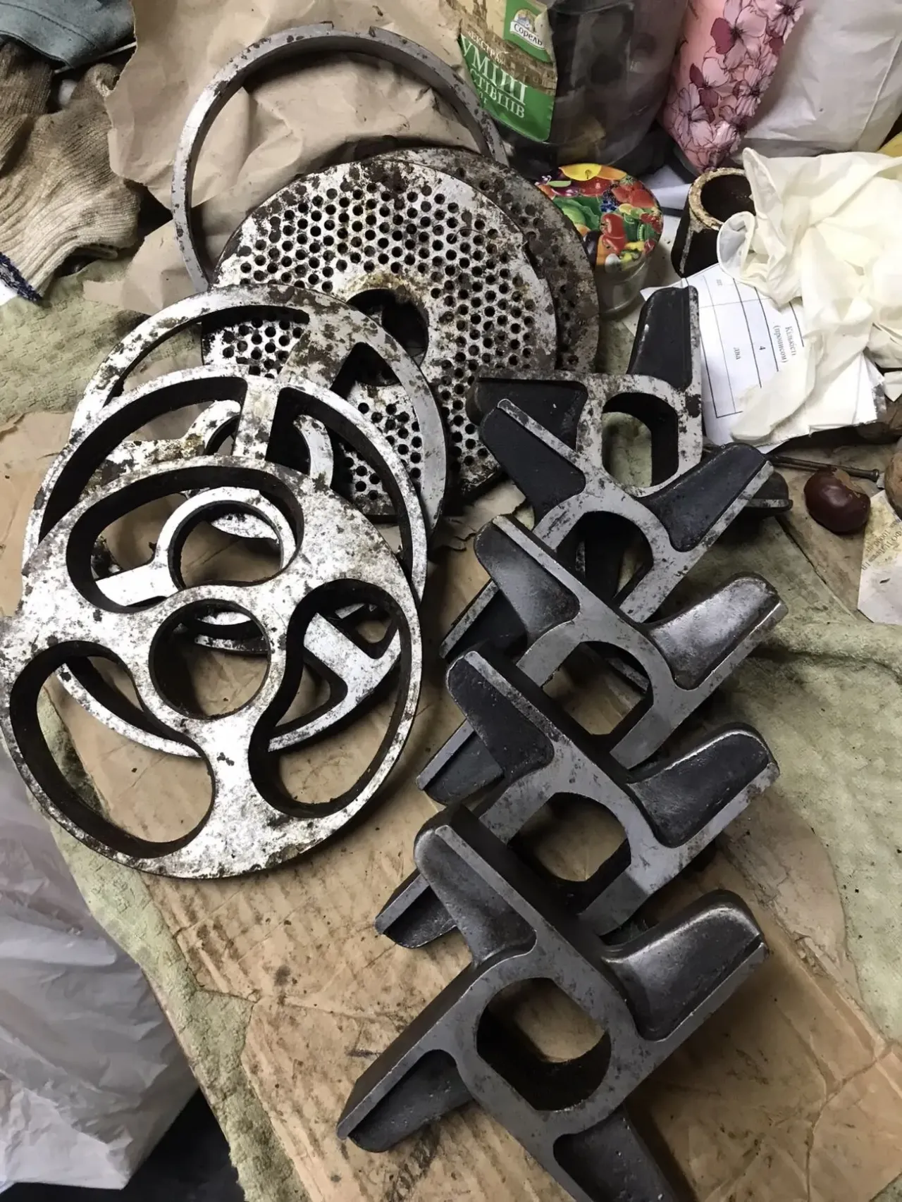 Вал-шестерня+шестерня на волчок К7-ФВ2П-160. Нові. Продам. 6