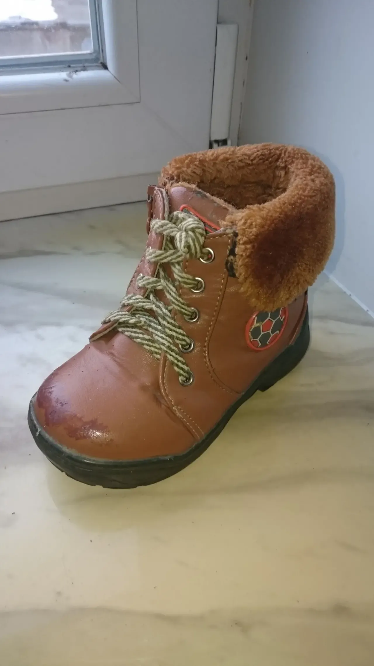 Ботинки СВТ.Т тёплые для мальчика 25 5