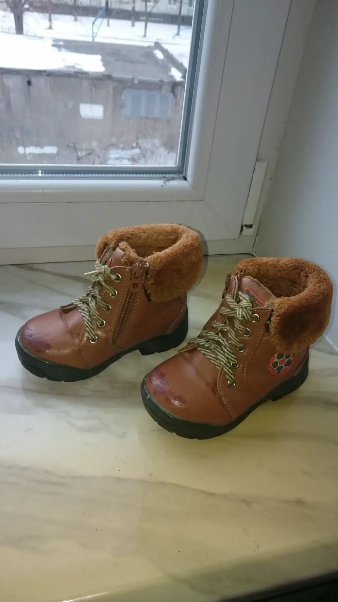 Ботинки СВТ.Т тёплые для мальчика 25 10