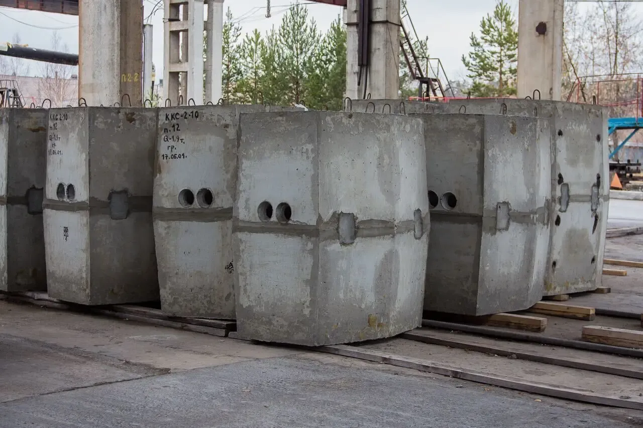 Бетонные щелевые полы 1500*500*100 мм. 6