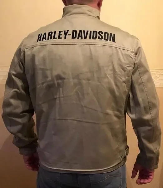 Куртка текстильная (коттон) Harley-Davidson двусторонняя на мет.змейке 6