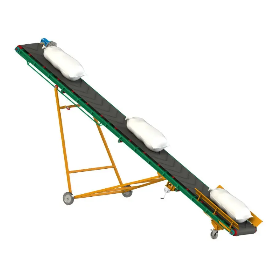 ЛЕНТОЧНЫЙ ПОГРУЗЧИК ДЛЯ МЕШКОВ 7,5 М (конвейер) 2