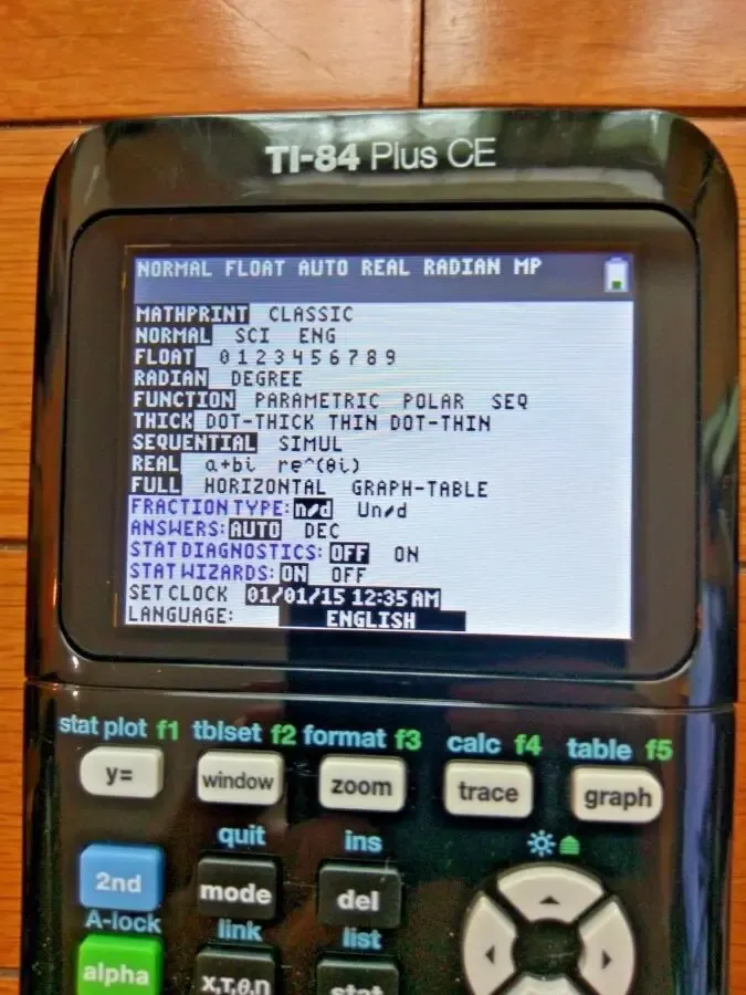 Графический калькулятор TI-84 Plus CE Texas Instruments 5