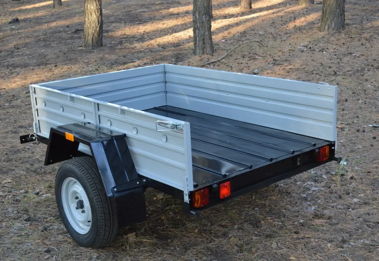 Прицеп серый 1.8 метра Кремень+ Корида-Тех 8