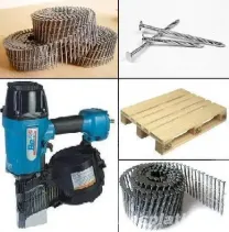 Гвозди на бобинах c кольцевым накатом 40, 50, 60, 70, 80, 90