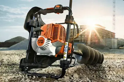 Аренда, прокат. Мотобур (ямобур, бензобур) STIHL BT 130 4