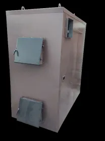 Твердотопливный пиролизный котел воздушного отопления KFPV-150