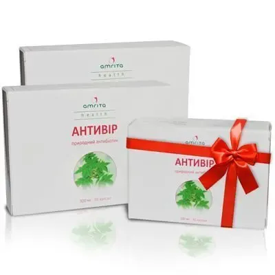 Растительный противовирусный препарат БАД Антивир 60 табл.