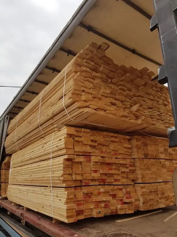 Доска пола 125мм (ширина) 35мм (толщина)- 4м 6