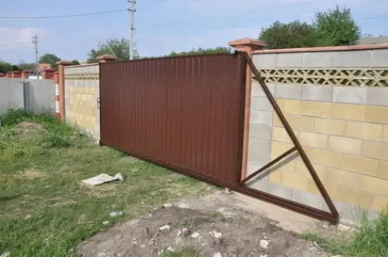 Ворота раздвижные, откатные. 