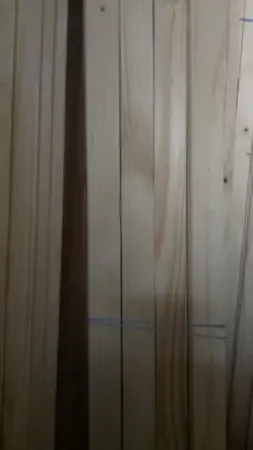 Рейка и доска 3 м сухая, монтажная, штапик, плинтус и нащельник 3