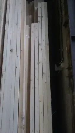 Рейка и доска 3 м сухая, монтажная, штапик, плинтус и нащельник 7